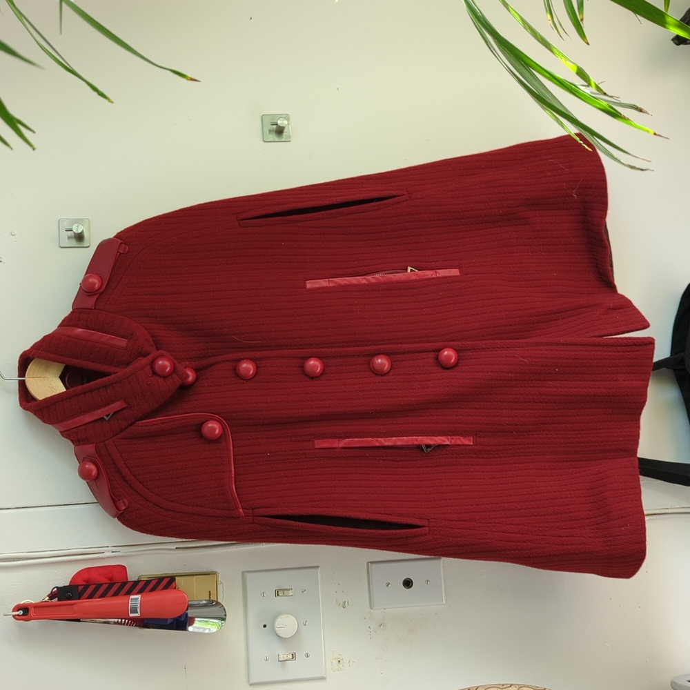 Rudsak wool poncho